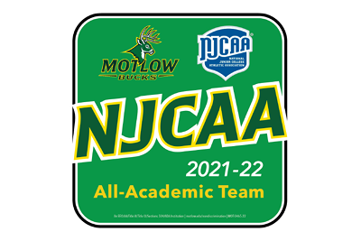 Motlow's 2021-22 NJCAA All-Academic Team art