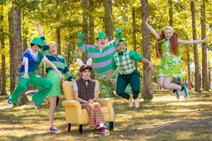 Left to right: Julius Welch, Lilliana Johnson, Madelyn Hansen, Sarah Reece, Maven Robinson,  and Violet Hendricks