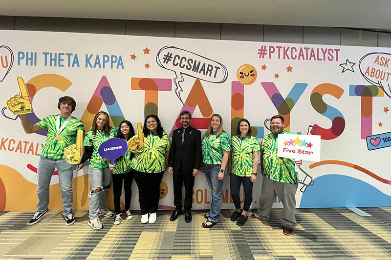 Students – Raymond Morton, Amarah Dove, Alejandra Sofia Amaya, and Ashley Portillo. Advisors – Gregg Garrison, Misty Griffith, Dayron Deaton-Owens, and Rob Keel.