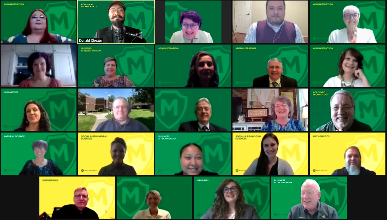 More than 300 perspective employees registered for the first virtual Motlow State Adjunct Recruiting Event. Representatives from multiple departments provided guidance and answered questions from attendees.