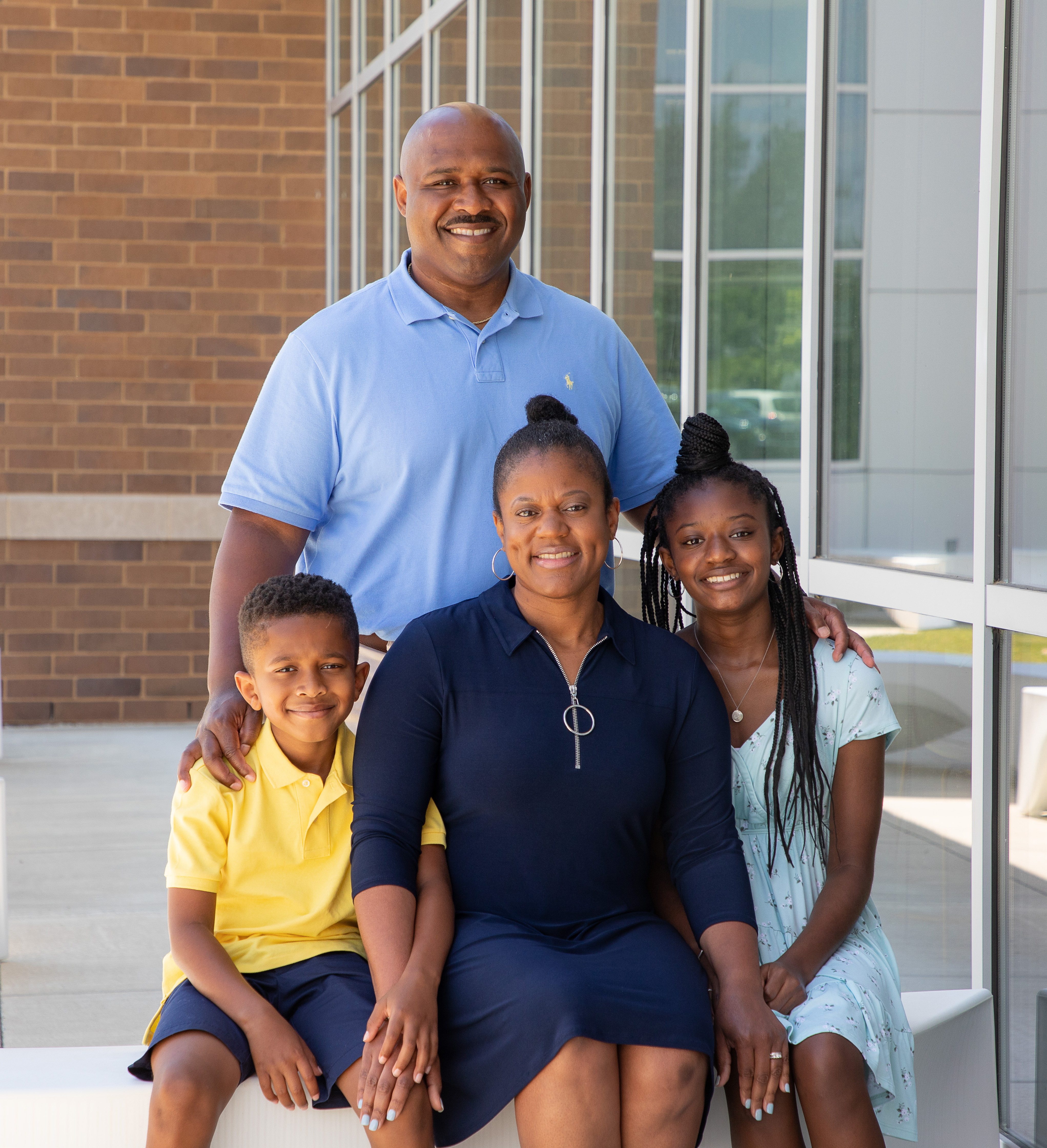 Dr. Erica Lee and family