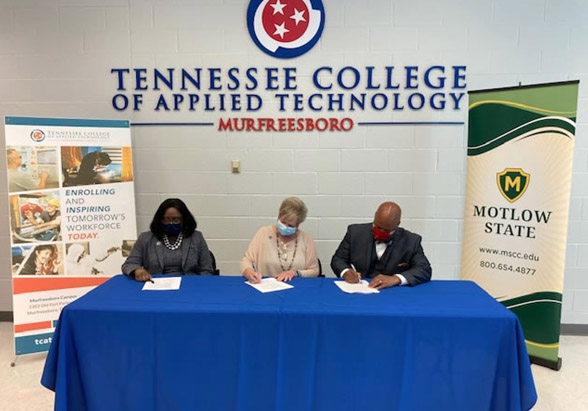 TCAT and Motlow signing