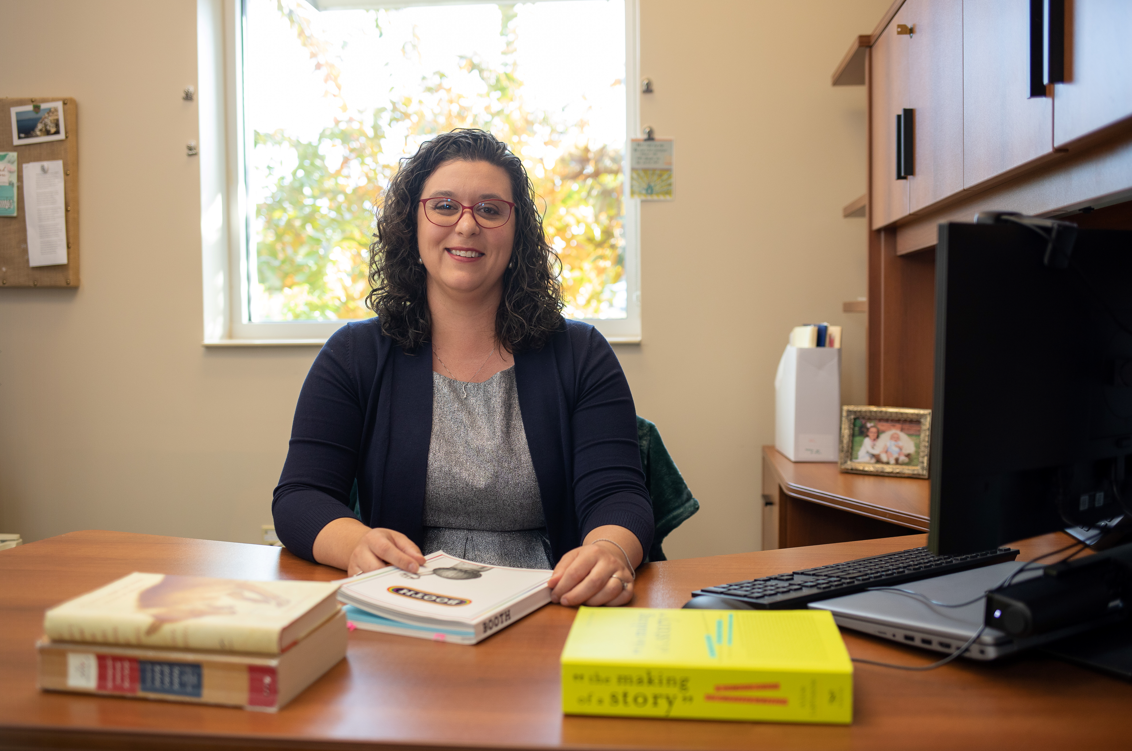 Jenna Caviezel was awarded tenure at Motlow State Community College.